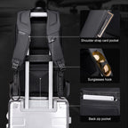 Shock Resistant Hard Shell Backpack Computer Backpack – Waterproof