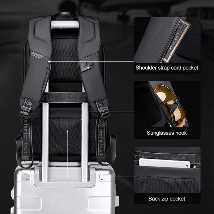 Shock Resistant Hard Shell Backpack Computer Backpack – Waterproof