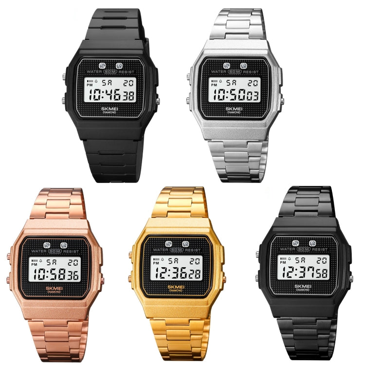 1952 Resin Mirror ABS Case Waterproof Electronic Watch