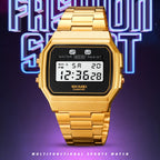1952 Resin Mirror ABS Case Waterproof Electronic Watch