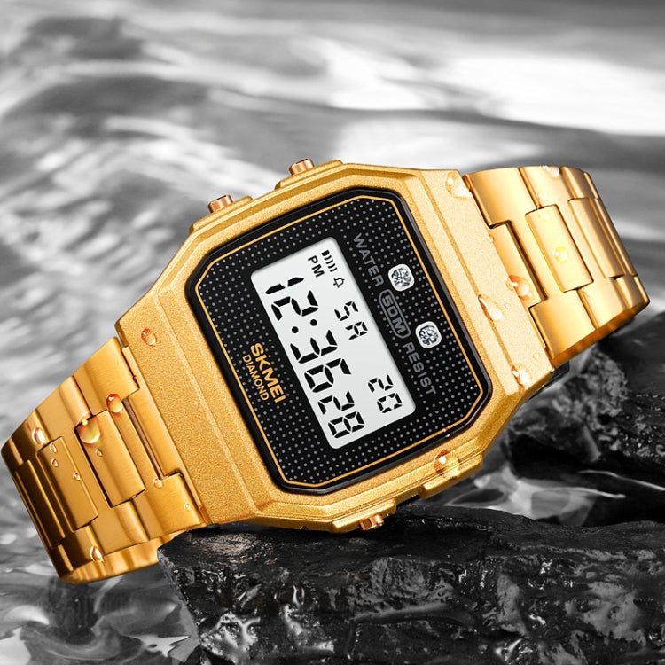 1952 Resin Mirror ABS Case Waterproof Electronic Watch