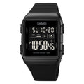 Watch – Silicone, Stainless Steel (Black) 1960 Black and Black Machine Black and Black Machine