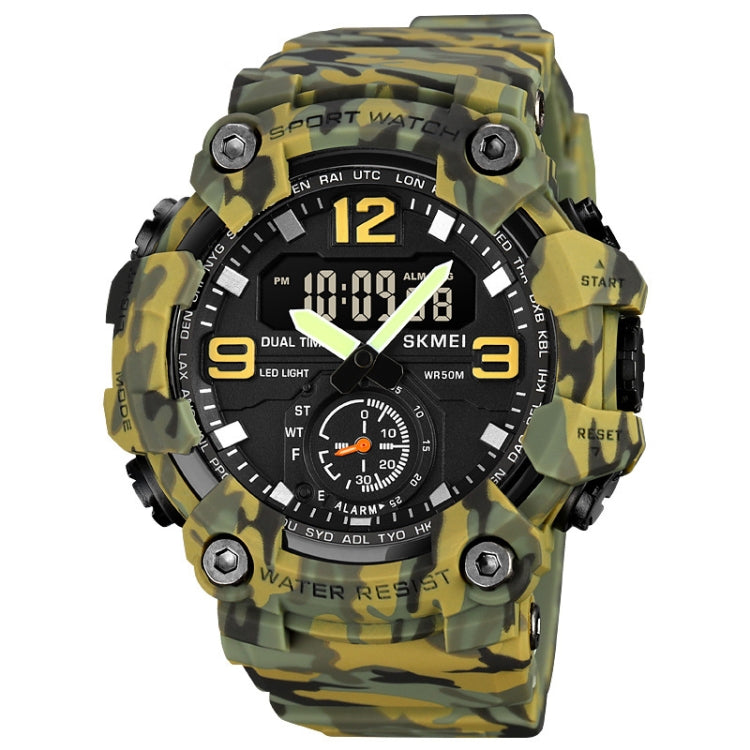 Watch – Stainless Steel #4 Army Green Camouflage
