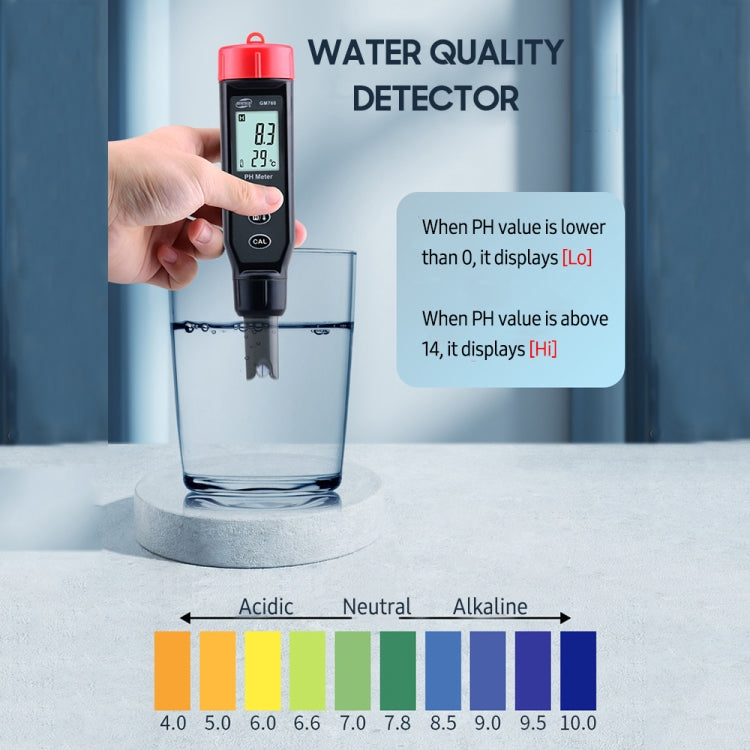 BENETECH GM760 Digital PH Meter Tester, GM760 – Durable Build, Easy to Use