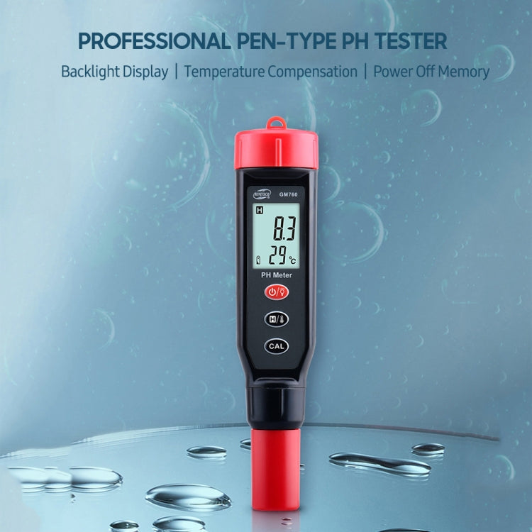 BENETECH GM760 Digital PH Meter Tester, GM760 – Durable Build, Easy to Use