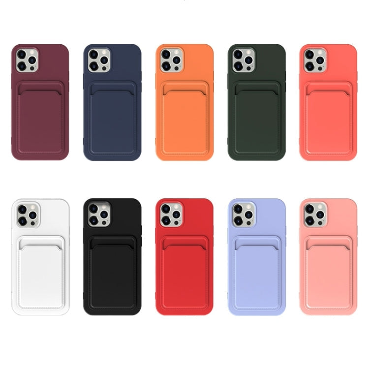 TPU Phone Case – + Flannel Lining Card Slots Phone Case, For iPhone 14 Plus