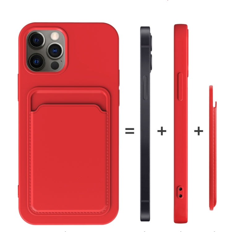 TPU Phone Case – + Flannel Lining Card Slots Phone Case, For iPhone 14 Plus
