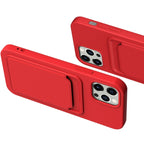 TPU Phone Case – + Flannel Lining Card Slots Phone Case, For iPhone 14 Plus