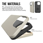 Triangle Armor Texture Phone Case, For iPhone 14 Pro, For iPhone 14...