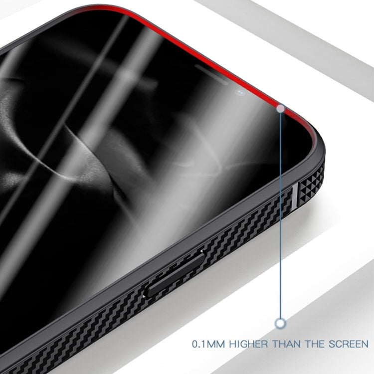 Carbon Fiber Four-corner Airbag Shockproof Case, For iPhone 14 Pro Max, For iPhone 14 Plus, For iPhone 14 Pro
