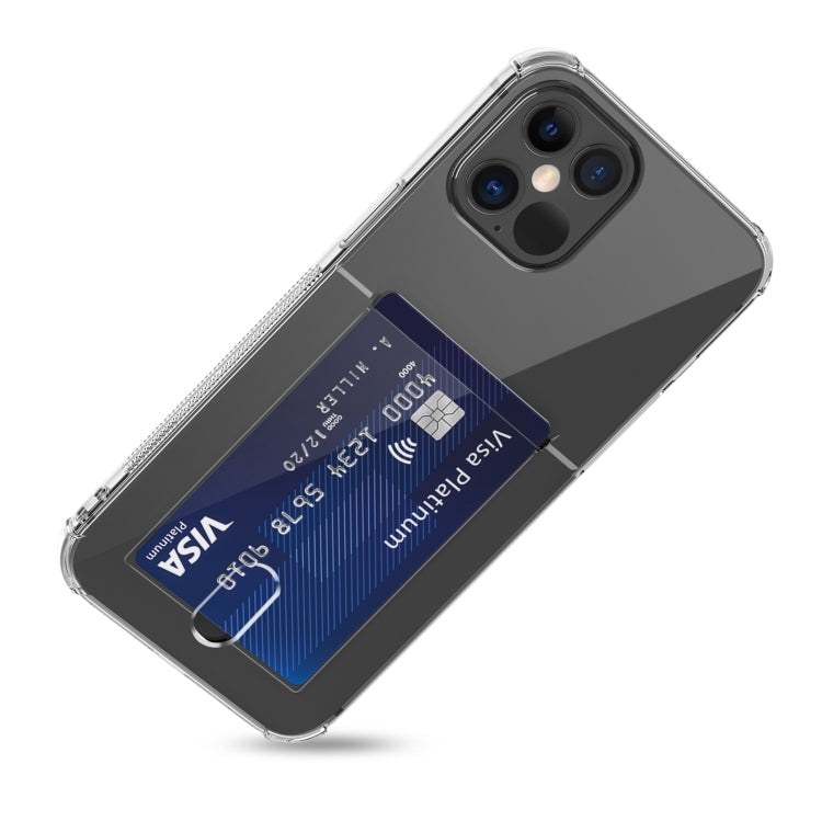 Transparent TPU Phone Case with Card Slots, For iPhone 14 Pro, For iPhone 14