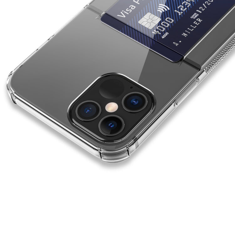 Transparent TPU Phone Case with Card Slots, For iPhone 14 Pro, For iPhone 14
