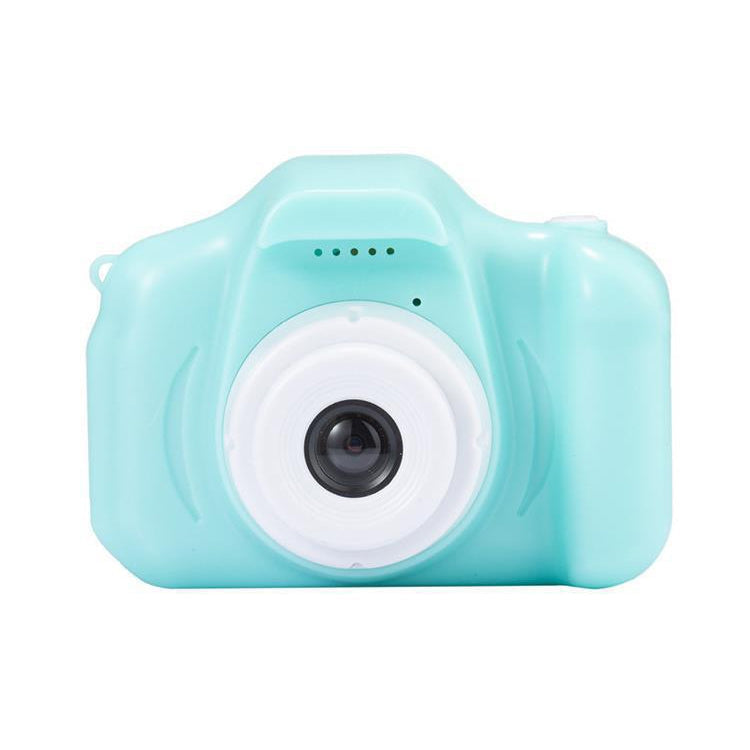 X2S 2.0 Inch LCD Screen Mini Children Camera Digital Camera, HD 1300W, 800W – Lanyard HD 1300W Green