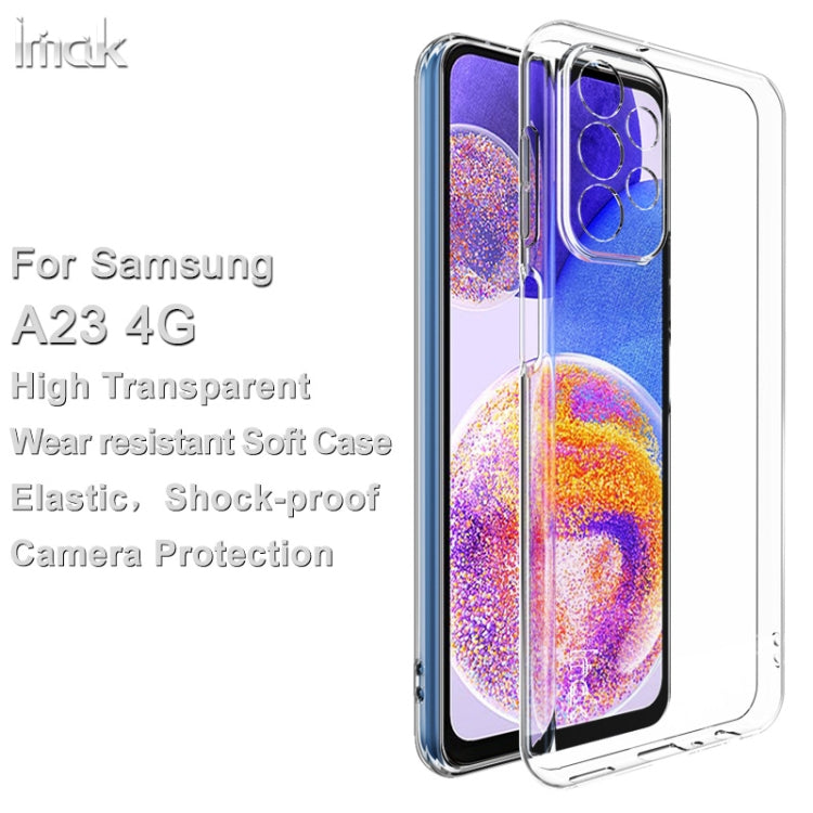 UX-5 Series Claer TPU Phone Case – TPU, For Samsung Galaxy A23 4G