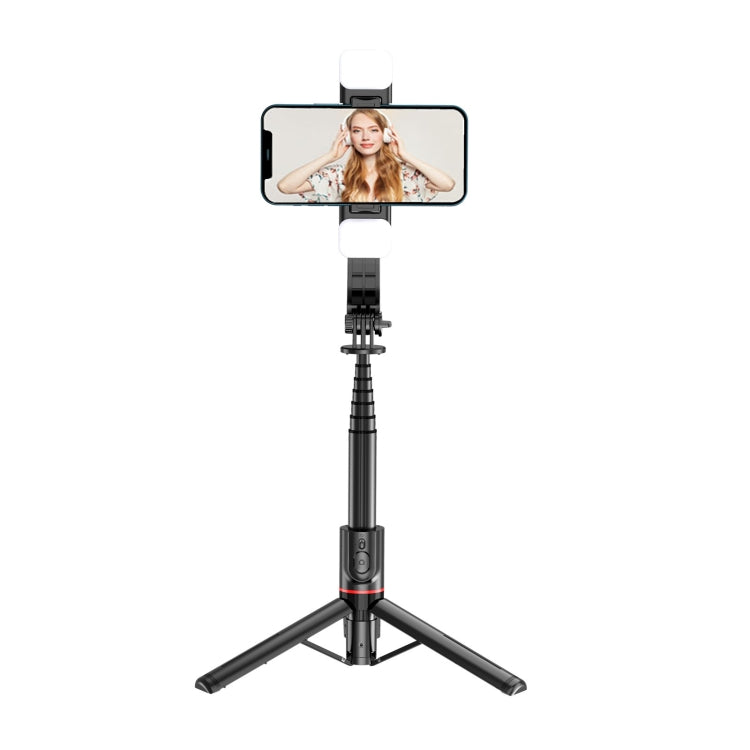 L12D Bluetooth Remote Control Detachable Fill Light Tripod Selfie Stick Phone Holder, L12D L12D