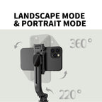 L12 Bluetooth Remote Control Tripod Selfie Stick Phone Holder, L12