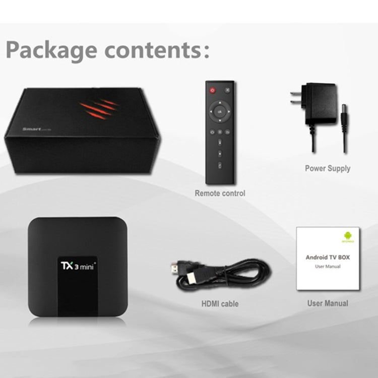 TX3 mini+ Android 11.0 Smart TV Box, Amlogic S905W2 Quad Core, TX3 mini+, 2GB+16GB, 2.4GHz WiFi, TX3 mini+, 2GB+16GB, 2.4GHz / 5GHz WiFi, TX3 mini+, 4GB+32GB, 2.4GHz / 5GHz WiFi, TX3 mini+, 4GB+64GB, 2.4GHz / 5GHz WiFi