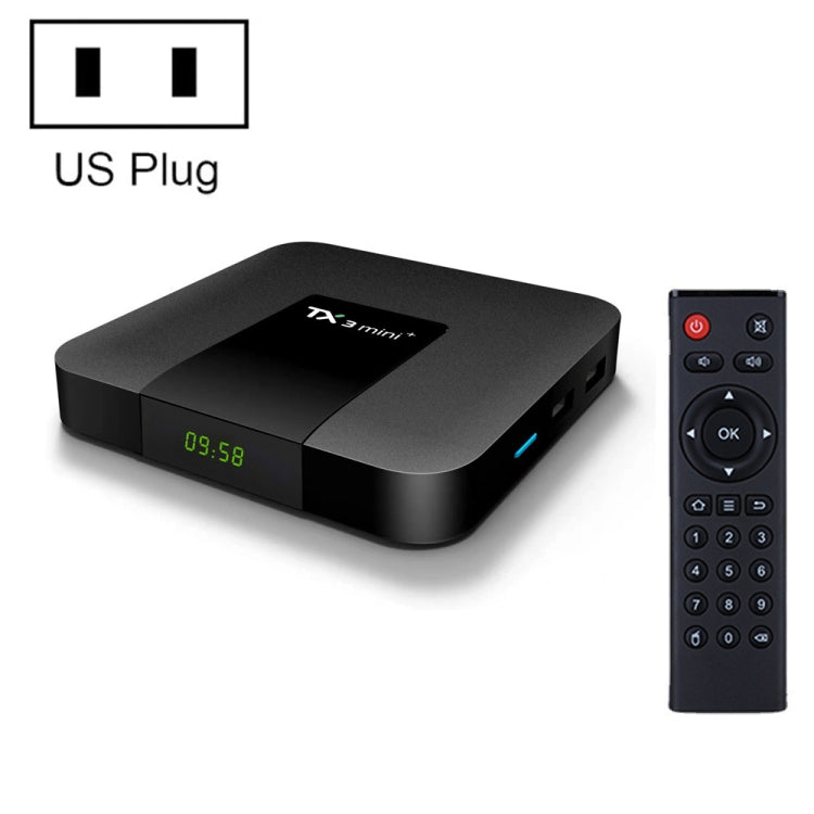 TX3 mini+ Android 11.0 Smart TV Box, Amlogic S905W2 Quad Core, TX3 mini+, 2GB+16GB, 2.4GHz WiFi, TX3 mini+, 2GB+16GB, 2.4GHz / 5GHz WiFi, TX3 mini+, 4GB+32GB, 2.4GHz / 5GHz WiFi, TX3 mini+, 4GB+64GB, 2.4GHz / 5GHz WiFi – Durable Build, Easy to Use TX3 mini+, 4GB+64GB, 2.4GHz 5GHz WiFi US Plug
