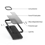 Frosted Back Shockproof Phone Case, For iPhone 14 Pro Max