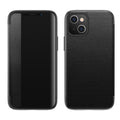 Magnetic Side Window View Shockproof Horizontal Flip Leather Case, For iPhone 14 Plus For iPhone 14 Plus Black