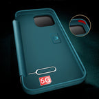 Magnetic Side Window View Shockproof Horizontal Flip Leather Case, For iPhone 14 Plus