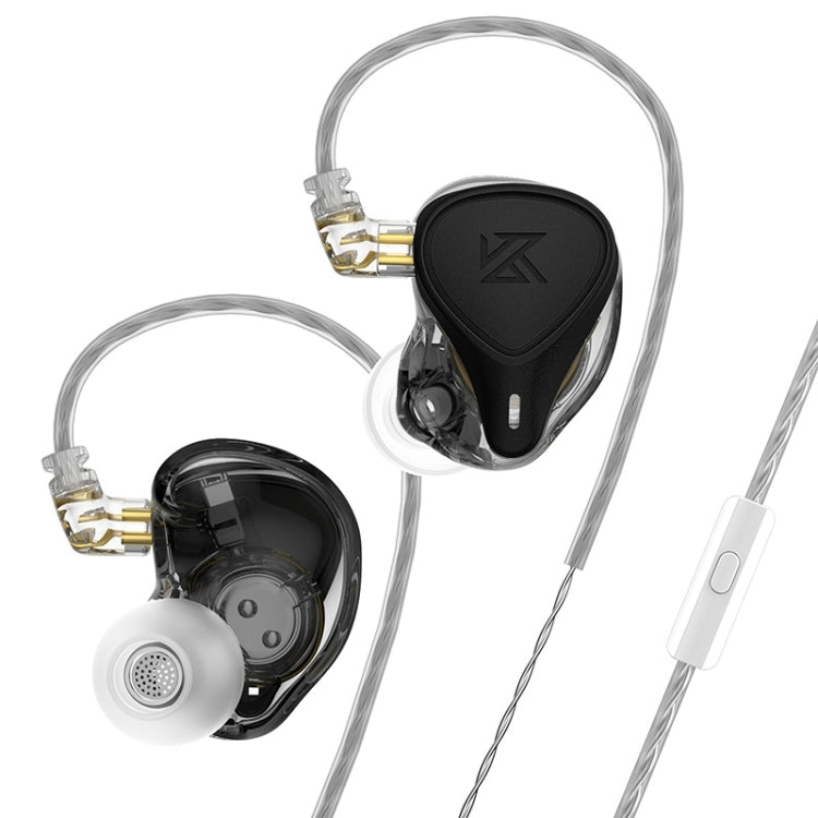 KZ-ZEX PRO Electrostatic Coil Iron Hybrid In-Ear Headphones, With Microphone, Without Microphone With Microphone EDA003277001A