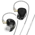 KZ-ZEX PRO Electrostatic Coil Iron Hybrid In-Ear Headphones, With Microphone, Without Microphone With Microphone EDA003277001A