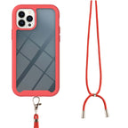 Starry Sky Solid Color Series Shockproof PC + TPU Phone Case with Neck Strap – Shockproof, Lanyard, TPU, For iPhone 14 Pro Max, For iPhone 14 Pro, For iPhone 14 Max, For iPhone 14, For Motorola Moto G 5G 2022, For Motorola Moto G Stylus 2022 4G