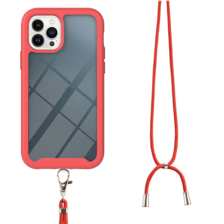 Starry Sky Solid Color Series Shockproof PC + TPU Phone Case with Neck Strap – Shockproof, Lanyard, TPU, For iPhone 14 Pro Max, For iPhone 14 Pro, For iPhone 14 Max, For iPhone 14, For Motorola Moto G 5G 2022, For Motorola Moto G Stylus 2022 4G