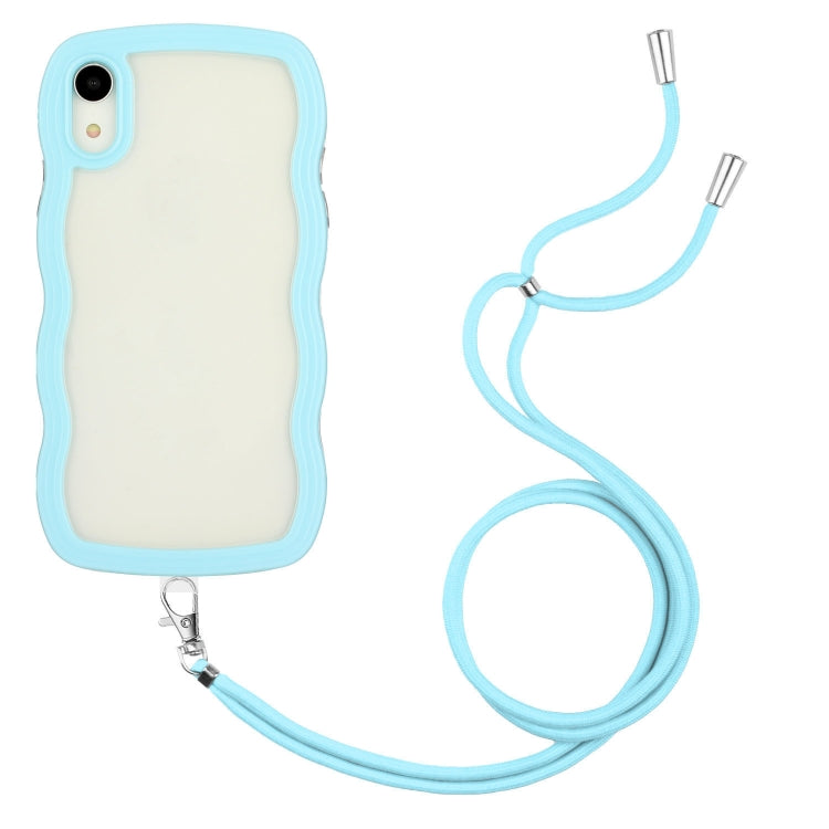 Phone Case – Transparent (iPhone XR) For iPhone XR Blue