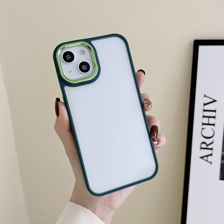 3 in 1 Electroplated Acrylic Phone Case, For iPhone 14, For iPhone 14...