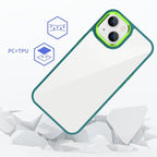 3 in 1 Electroplated Acrylic Phone Case, For iPhone 14, For iPhone 14...