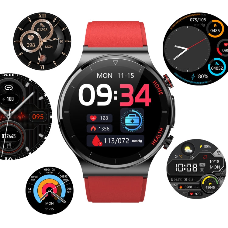 E300 Watch Band – 1.32" Screen, ECG Monitoring, Blood Pressure Monitoring (32 Inch)