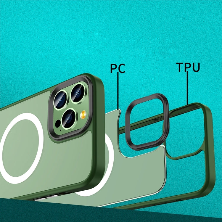 Skin Feel TPU + Frosted PC MagSafe Phone Case, For iPhone 14 Pro Max