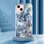 IMD Phone Case – Marble Pattern TPU Phone Case, For iPhone 13 mini, For iPhone 13, For...