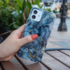 IMD Phone Case – Marble Pattern TPU Phone Case, For iPhone 12 mini, For iPhone 12 / 12...