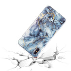 IMD Marble Pattern TPU Phone Case, For iPhone XS Max