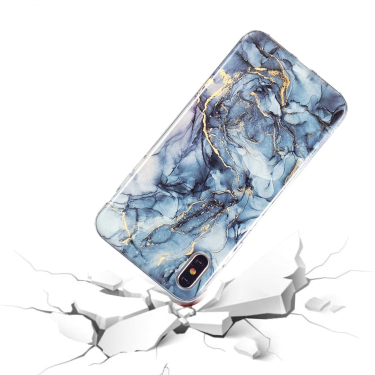 IMD Marble Pattern TPU Phone Case, For iPhone XS Max