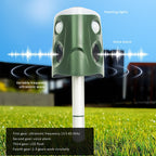 SJZ026 360 Degree Ultrasonic Solar Energy Outdoor Animal Repellent, SJZ026