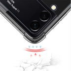GKK Airbag Protective Phone Case with Ring, For Samsung Galaxy Z Flip4