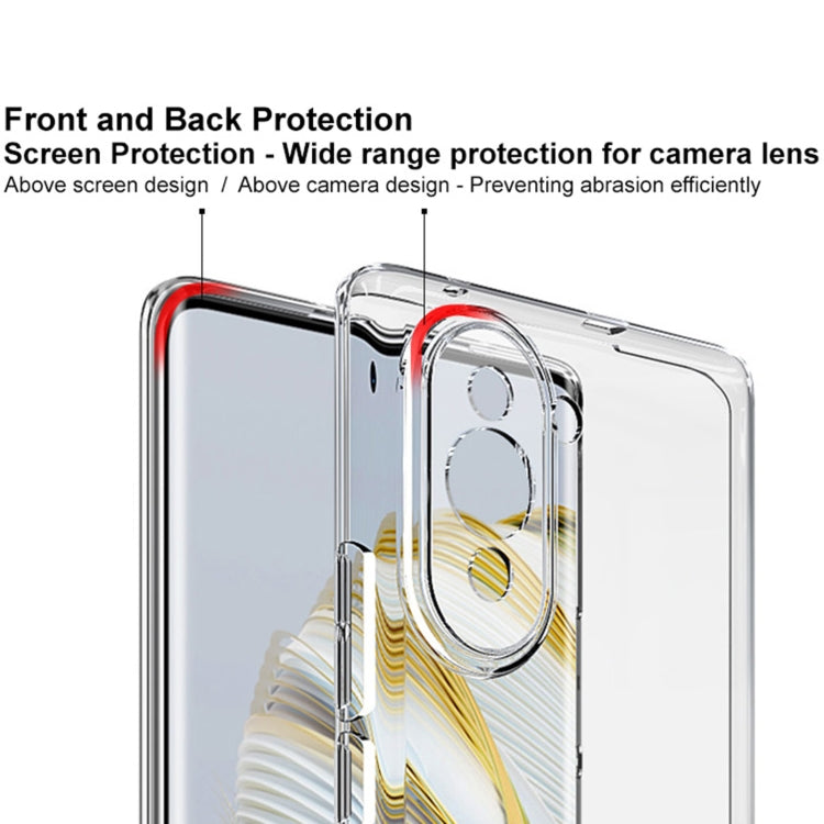 UX-5 Series Transparent Shockproof TPU Protective Phone Case – Shockproof, TPU, For Huawei Nova 10 4G, For Huawei Nova 10 Pro 4G, For OPPO Reno8 Pro 5G