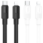 hoco X84 20W USB-C / Type-C to 8 Pin Solid PD Charging Data Cable，Length：1m