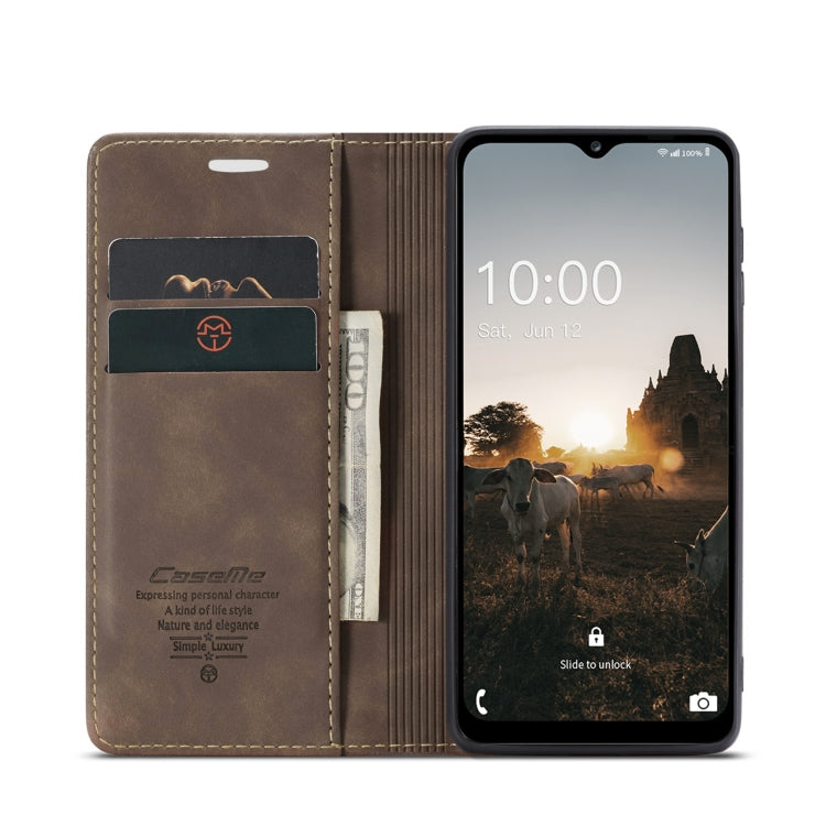 CaseMe 013 Multifunctional Horizontal Flip Leather Phone Case – Card Slot, Flip, Leather, For Samsung Galaxy M33 5G, For Samsung Galaxy M53 5G, For Xiaomi 12 Lite
