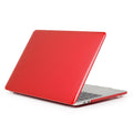 Laptop Crystal Style Protective Case, For MacBook Air 13.6 2025 / 2023 / 2022, For MacBook Pro 13.3 inch A2338 2022 For MacBook Air 13.6 2025 2023 2022 Red