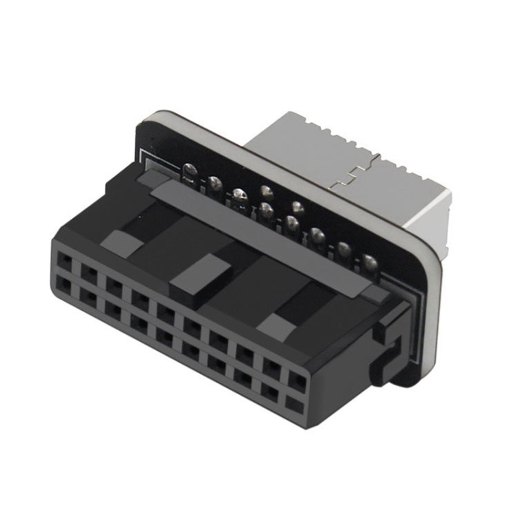 10 PCS 73S Mainboard USB 3.0 19P/20P to Type-E90 Degree Adapter, 10pcs – TPU