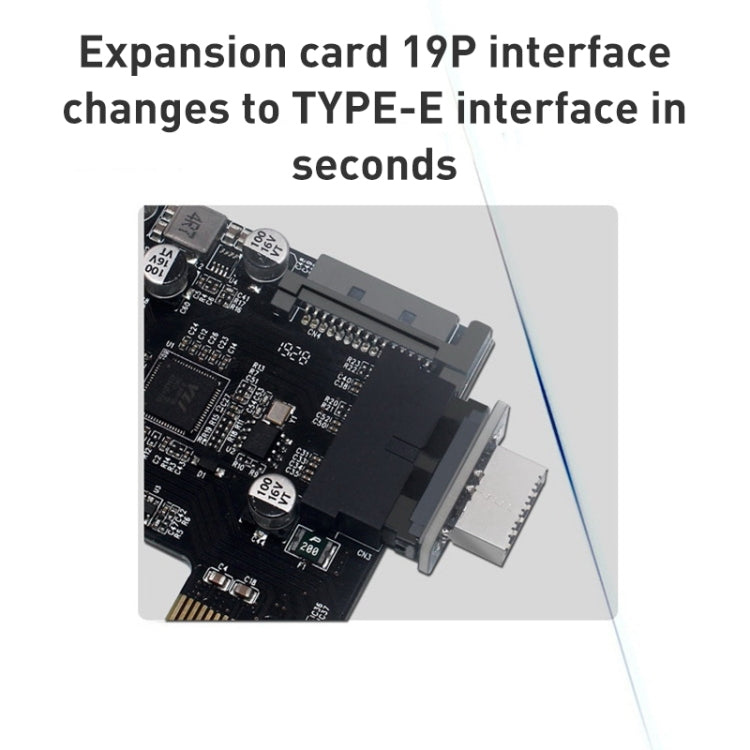 10 PCS 73S Mainboard USB 3.0 19P/20P to Type-E90 Degree Adapter, 10pcs – TPU
