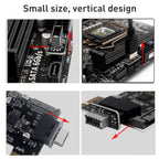 10 PCS 73S Mainboard USB 3.0 19P/20P to Type-E90 Degree Adapter, 10pcs – TPU