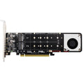 PCIe X16 to M.2 M-key NVMEx4 SSD RAID Converter Card, PCIe X16 to M.2 – TPU PCIe X16 to M.2