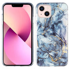 IMD Phone Case – Marble TPU Phone Case, For iPhone 14, For iPhone 14 Plus, For iPhone 14... For iPhone 14 Grey