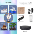 30cm Charging Rotating Display Stand Video Shooting Turntable, Load: 50kg, EU Plug, 30cm , Charging Power, US Plug, 30cm , Charging Power, UK Plug, 30cm , Charging Power, AU Plug, 30cm, Charging Power, US Plug, 30cm, Charging Power, UK Plug            ...